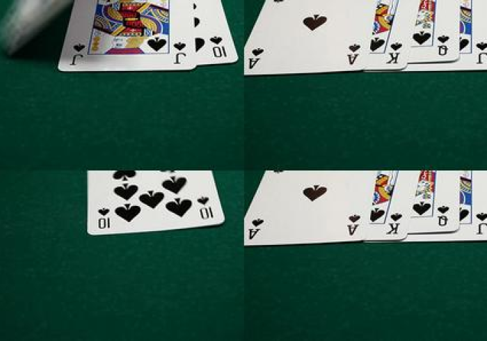 江西扫描扑克牌镜头