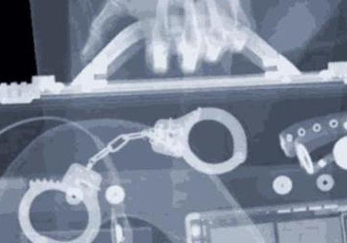 X光扫描透视扑克牌