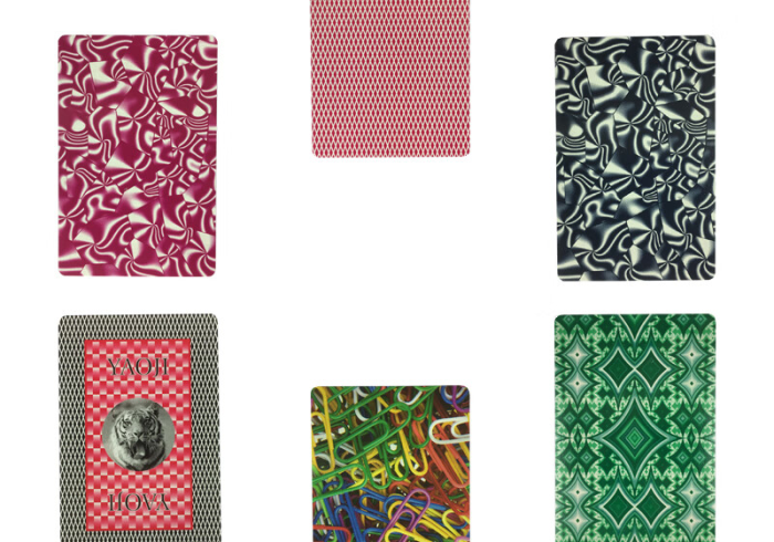 科技扫描仪扑克牌