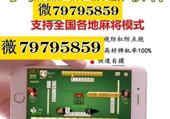 三分钟秒懂!手机麻将机程序控牌器”(详细透视教程)